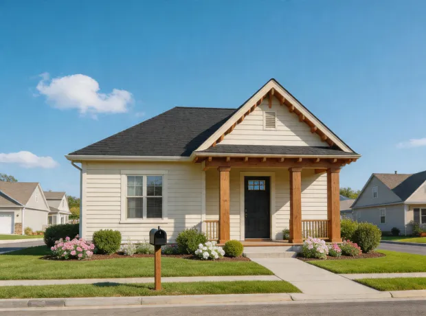 Residential construction with Georgia-Pacific vinyl siding